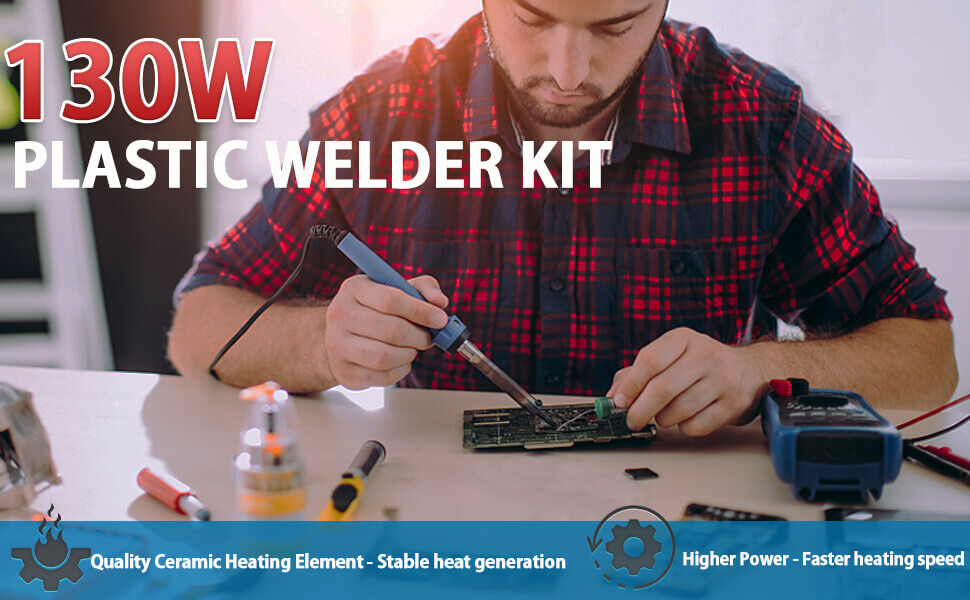 130W PLASTIC WELDER KIT