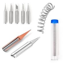 soldering iron tweezers screwdriver wire pcb prototyping desoldering diagonal cutter heat shrink