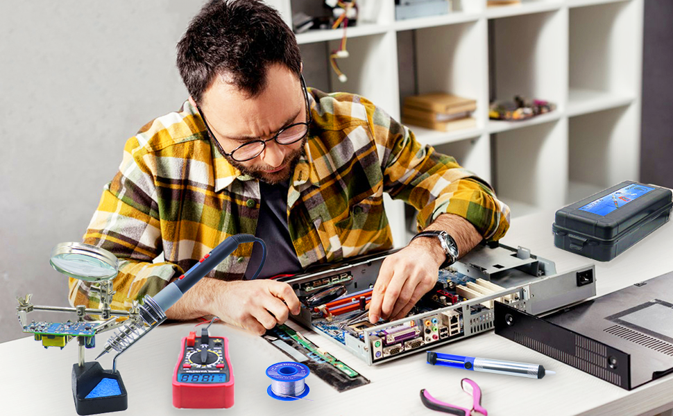 soldering station helping hands soldering