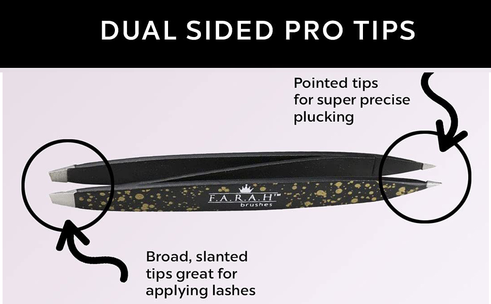 Dual Sided Pro Tip Tweezers