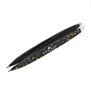 Dual Ended Tweezers Galaxy Gold by F.A.R.A.H 