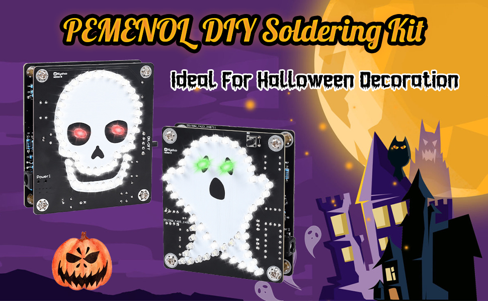 DIY Halloween Soldering Kit