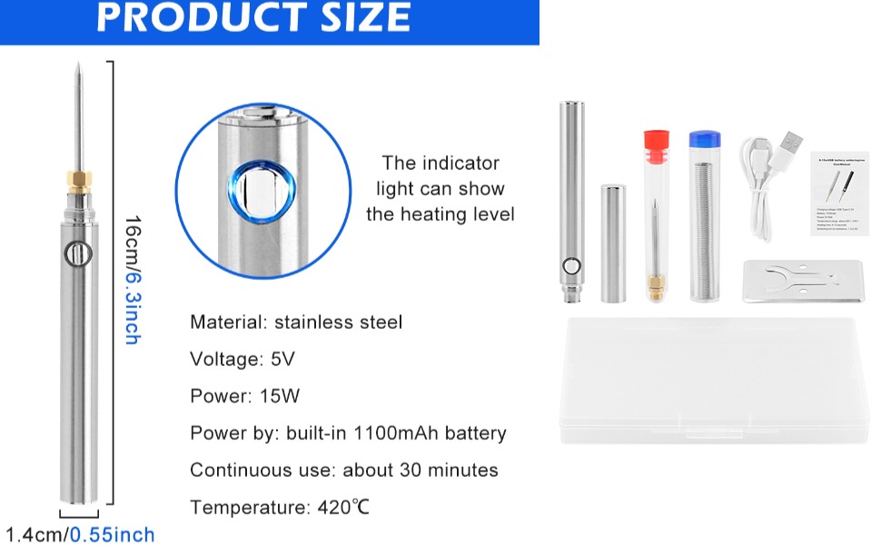 usb soldering iron