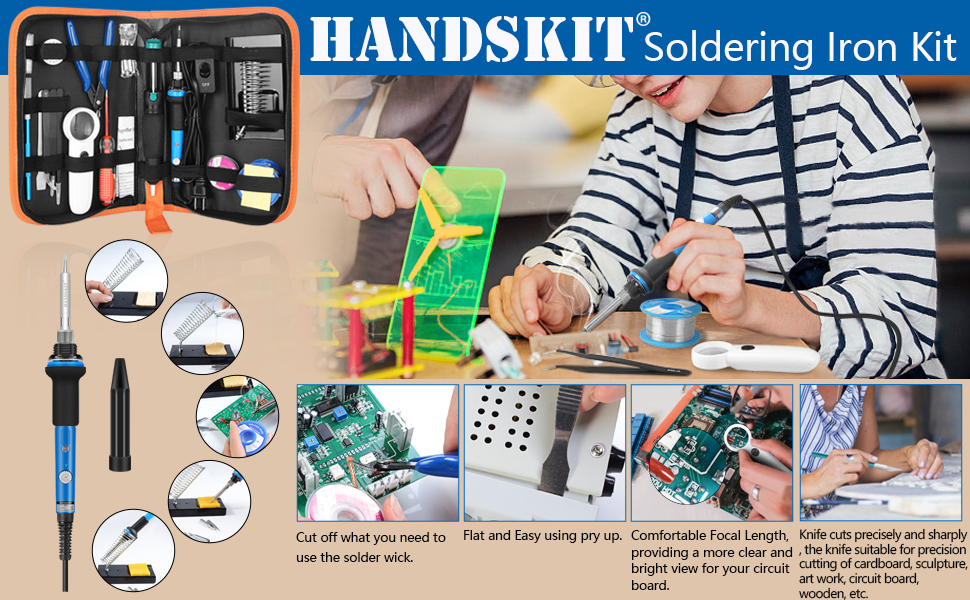 HANDSKIT Soldering iron kit