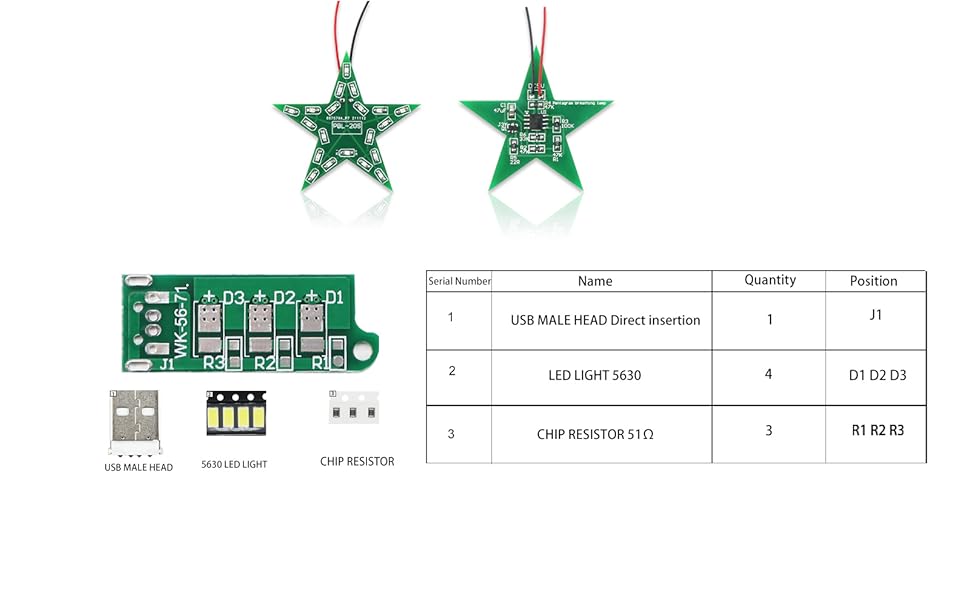 SMD soldering practice kit