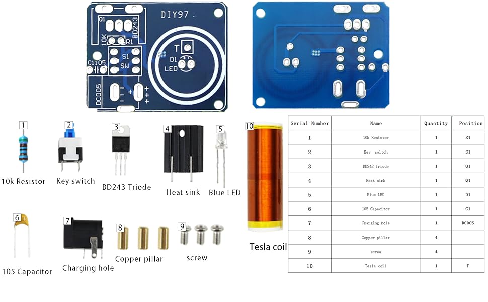 SMD soldering practice kit