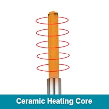 cautín with ceramic heating element