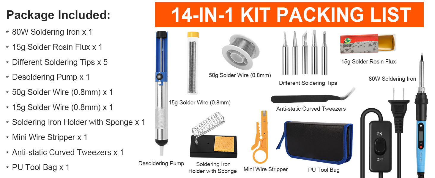 soldering iron kit for electronics