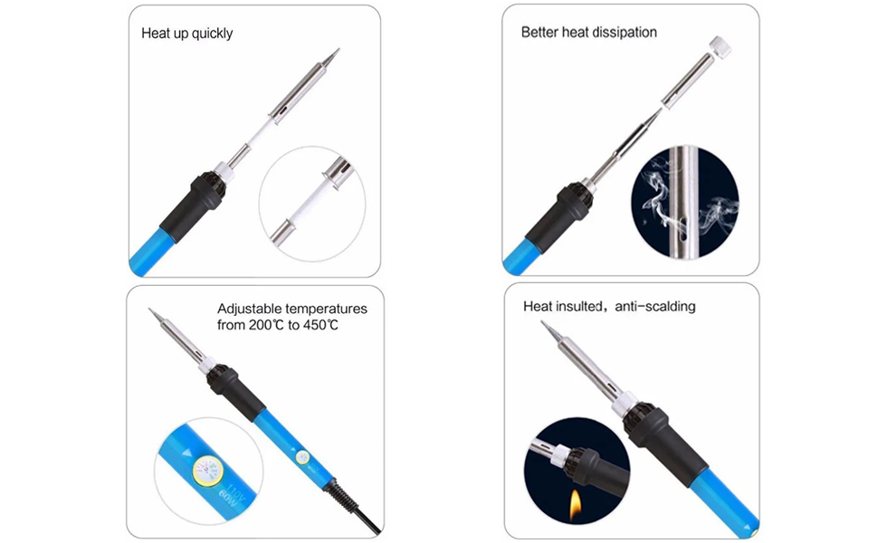  Soldering Iron Kit Advantage