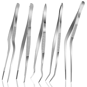 food tweezers stainless steel