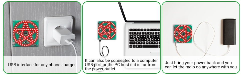 Circular Star Soldering Practice Kit