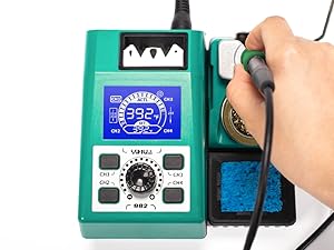 YIHUA 982 Precision Soldering Iron Station Kit Low Wear Idling