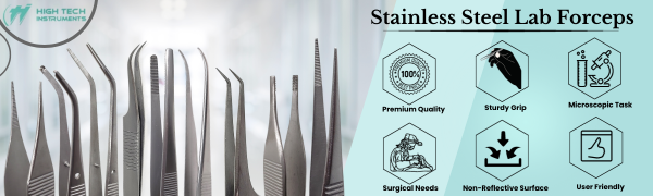 Stainless Steel Lab Forceps