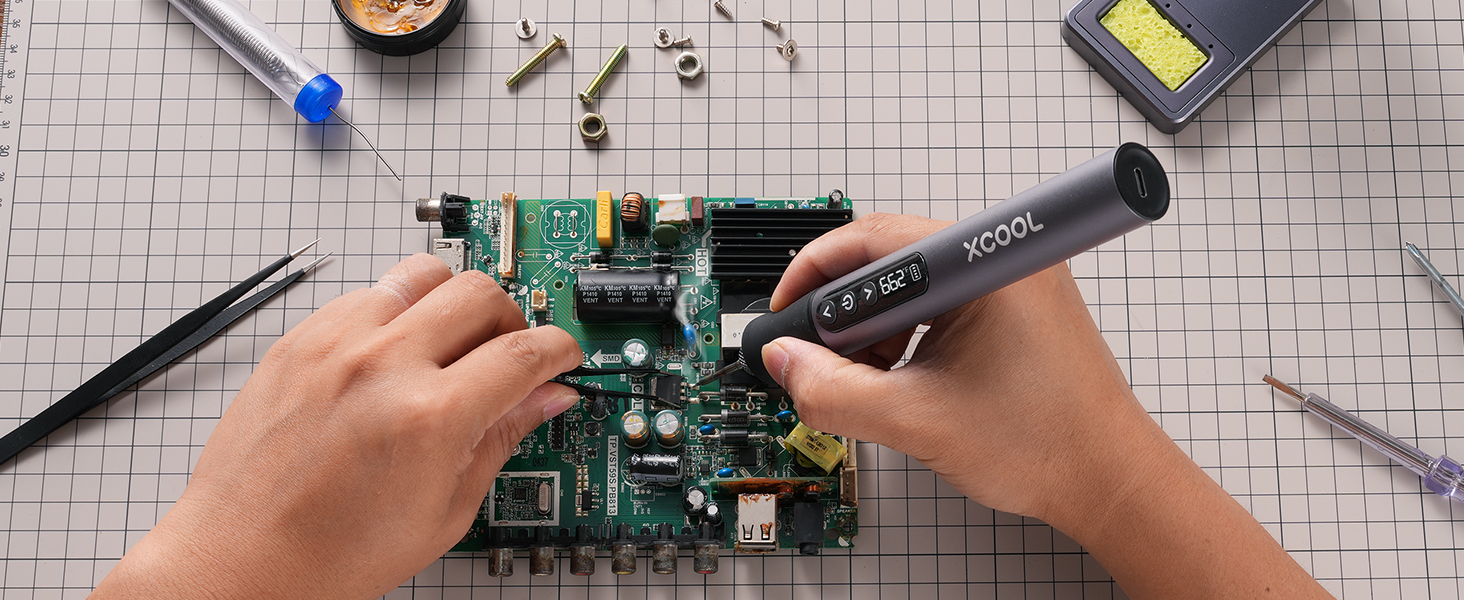 xCool SolderAce Soldering Iron Kit