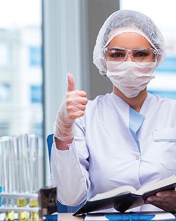 Scientific Labwares Scientist giving thumbs up