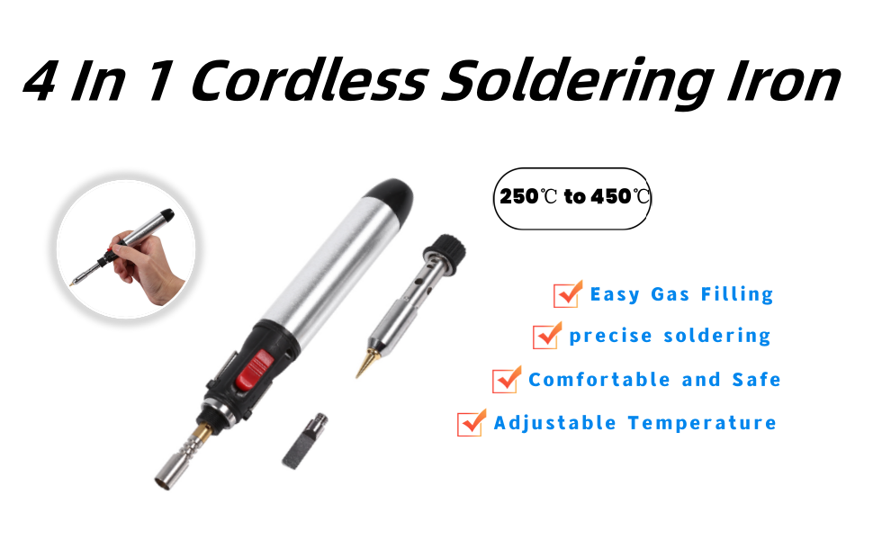 4 In 1 Cordless Soldering Iron