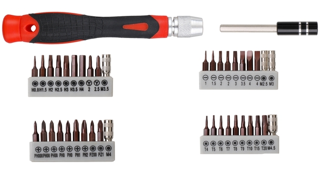 84pc Electronics and Soldering Iron Tool Kit with Multimeter