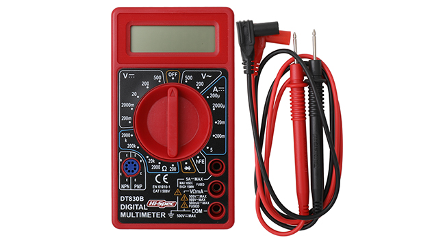 Hi-Spec 84pc Electronics &amp; Soldering Iron Tool Kit with Multimeter