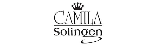 Camila Solingen logo with crown