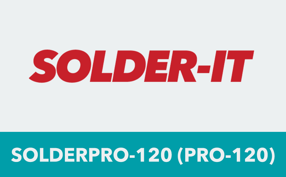 Solder-It logo, provider of soldering irons and soldering accessories tough enough for any job