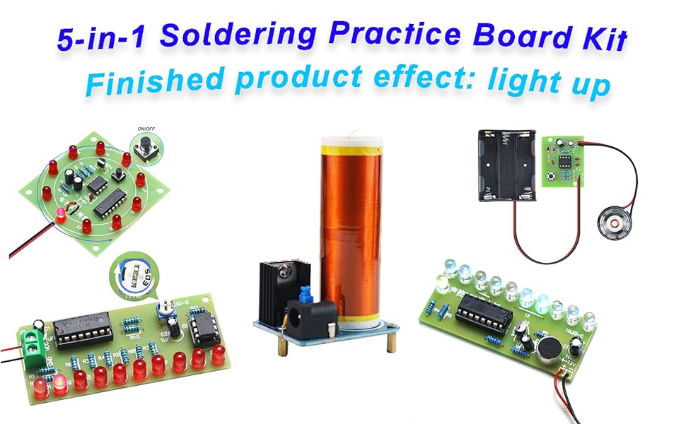 SMD soldering practice kit