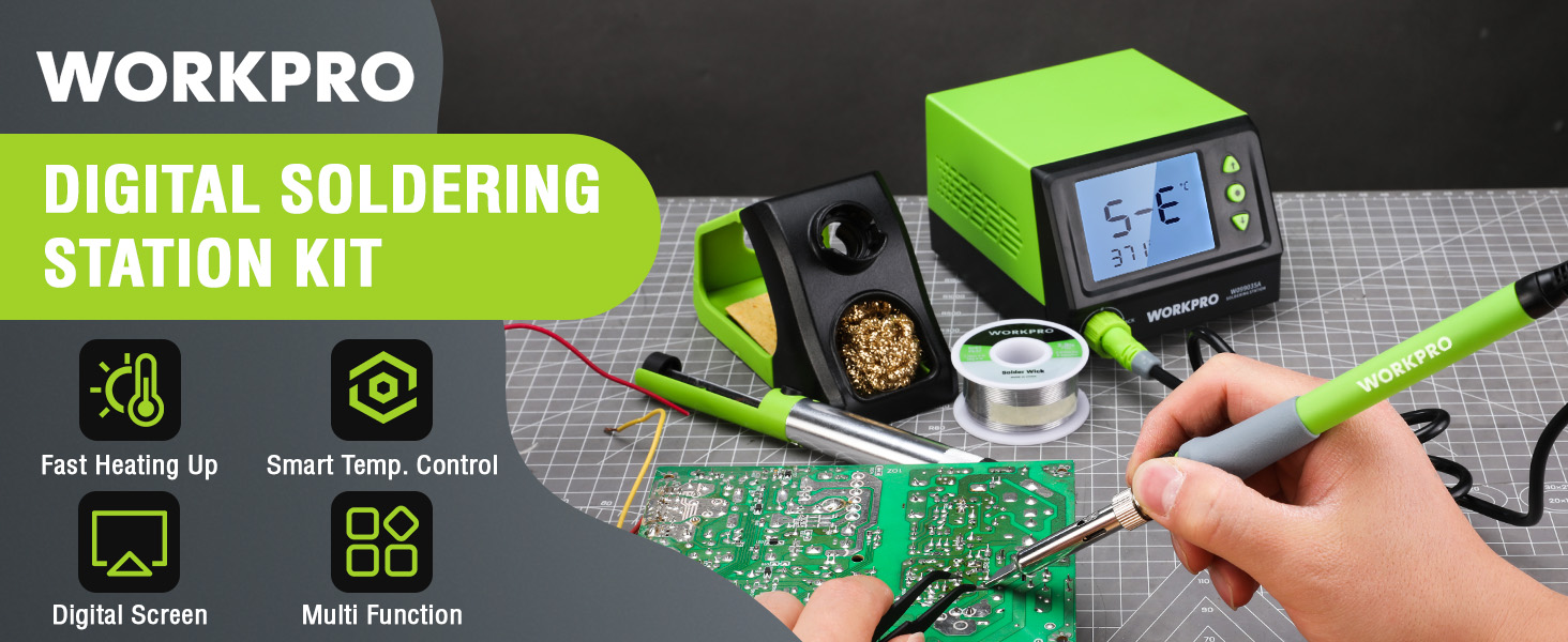 digital soldering station kit