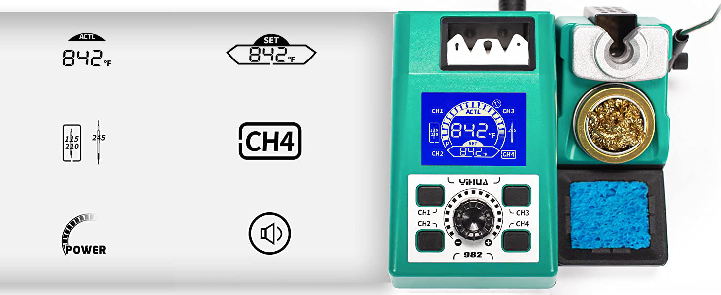 982 precision soldering station