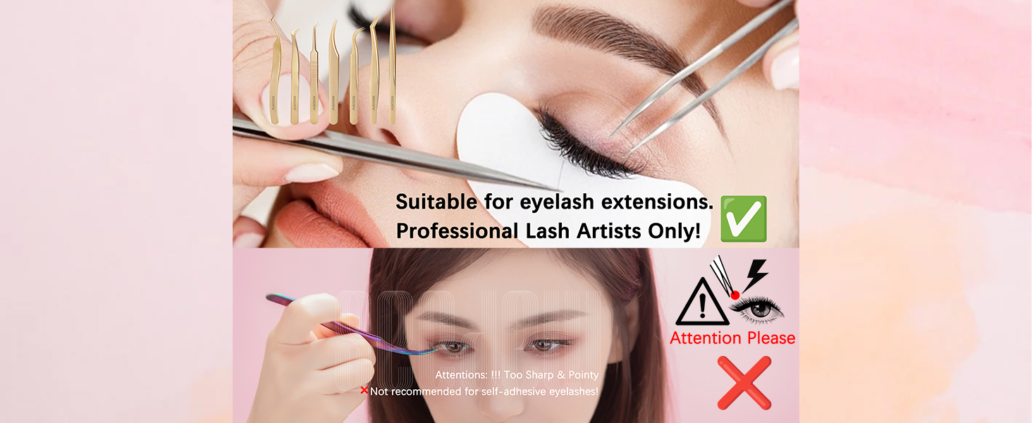 eyelash extension tweezers