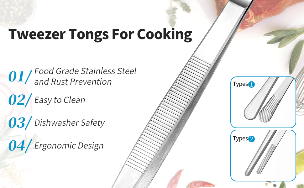 Tweezers Tongs For Cooking