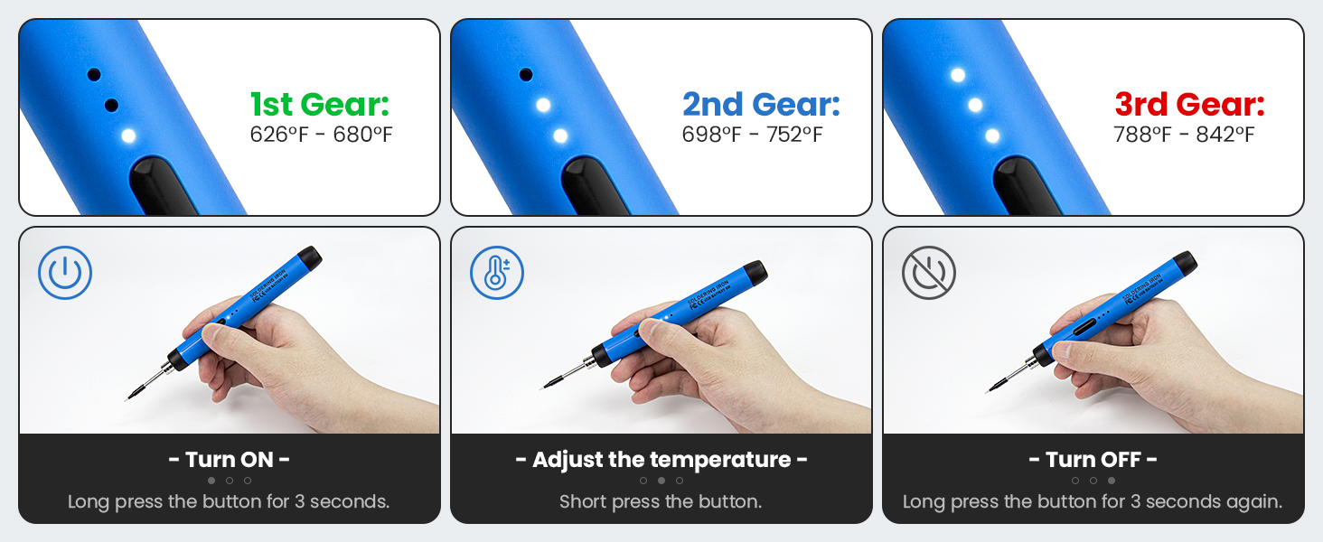 rechargeable soldering iron