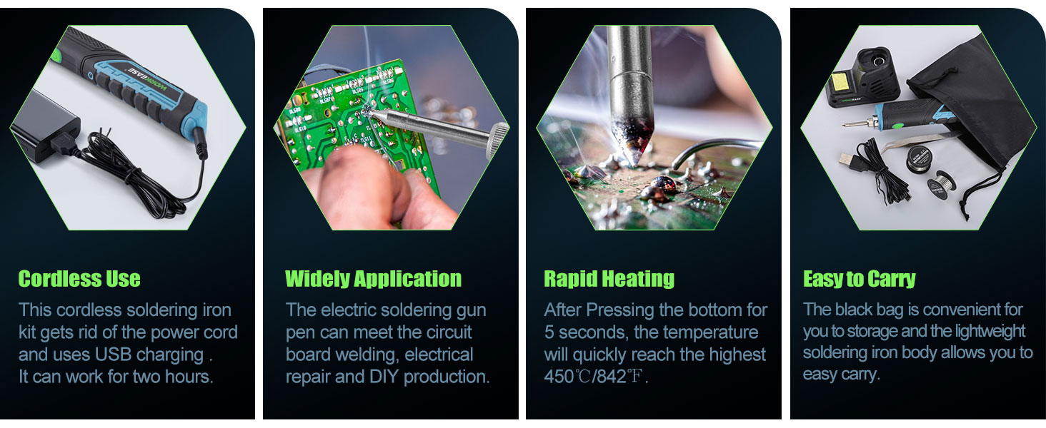 Rechargeable Solder Iron Pen