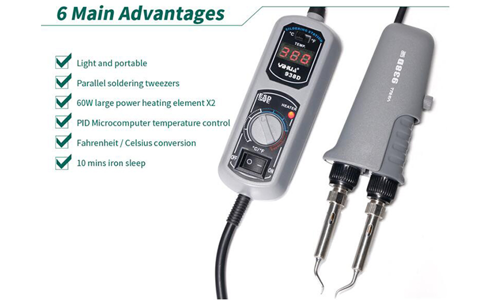 Powerful and Adjustable Temperature Soldering Kit