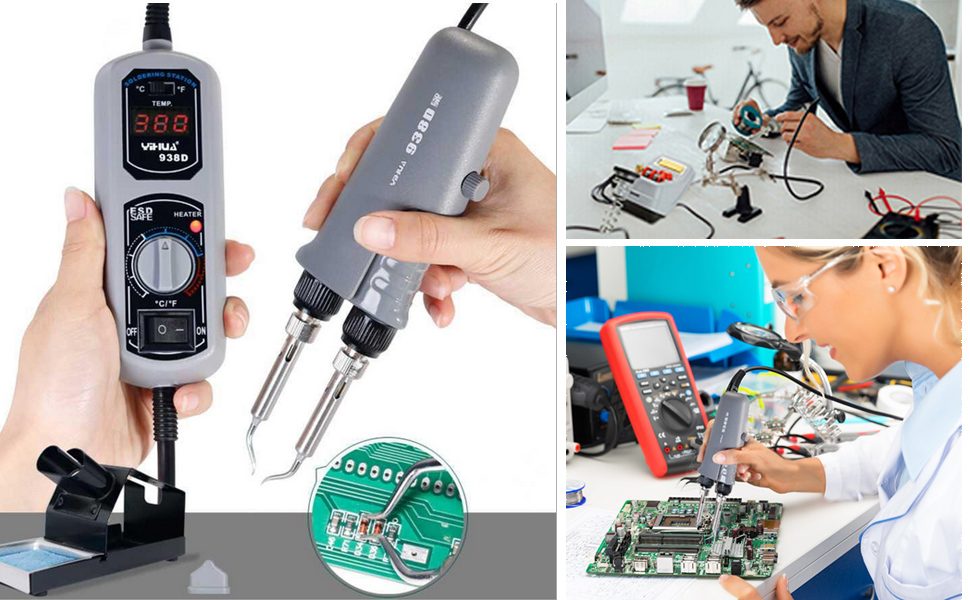 Very convenient for small electronic components, chip, chip removal and soldering