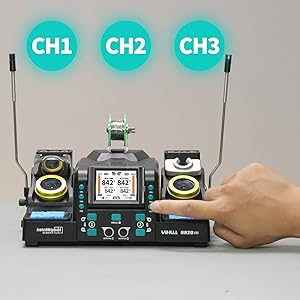 982D-III Soldering Station  3 Pre-set Channels