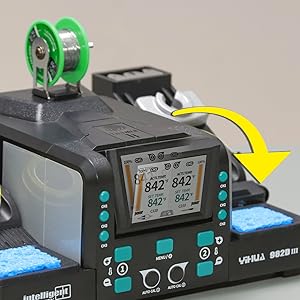 982D-III Soldering Station Dynamic LCD Display