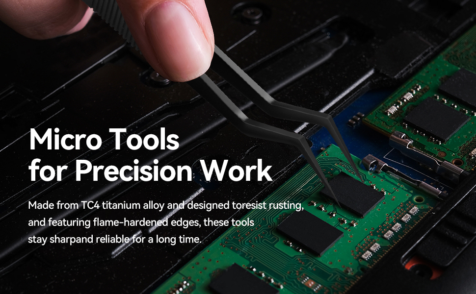 micro precision tweezers