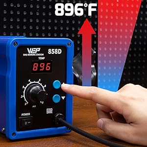 WEP 858D Adjustable Temperature Setting