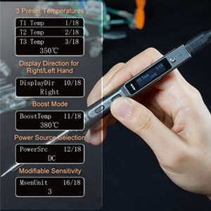 Smart Soldering Iron TS101 PD USB typeC portable 45W 65W UY CHAN MINIWARE TS100 Upgrade