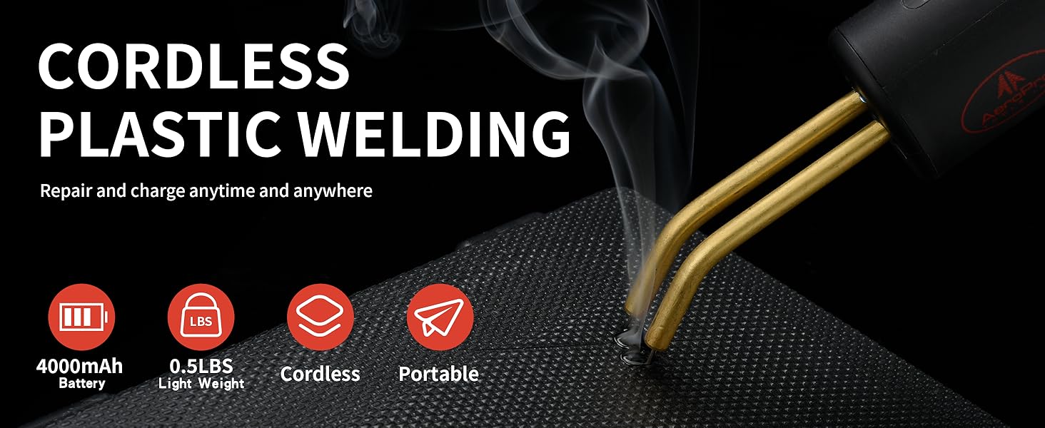 cordless plastic welding