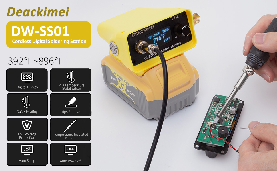 Dewalt soldering iron station