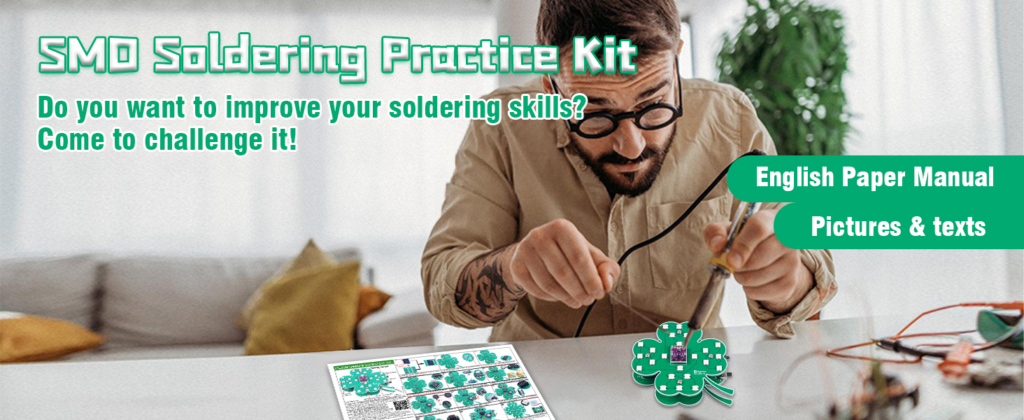 SMD Soldering Practice Kit