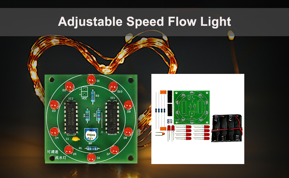 Adjustable Speed Flow Light